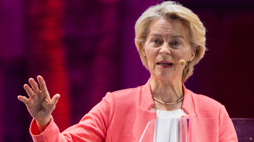 Макрон о проекте фон дер Ляйен