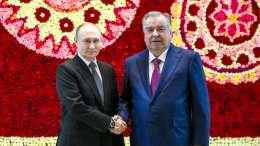 Путин на встрече с Рахмоном оценил темпы развития отношений РФ и Таджикистана