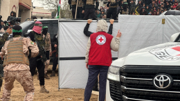 Первую группу освобожденных ХАМАС заложников передали ЦАХАЛ в секторе Газа