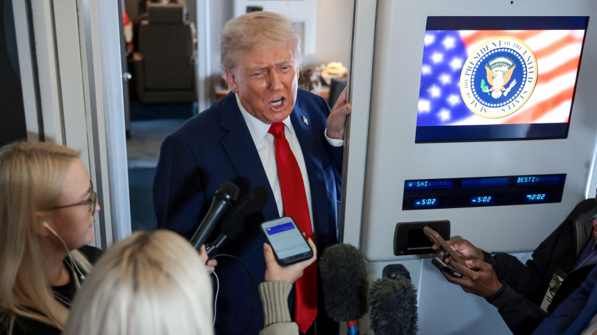 Трамп прокомментировал действия Путина на Украине