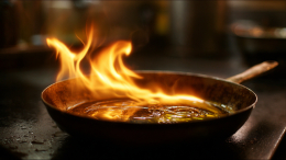 Хотела съесть? Жена вылила на мужа горячее масло и приправила его чили