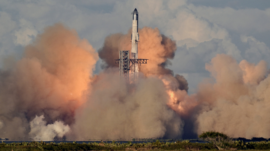 SpaceX запустила 11-й испытательный полет прототипа Starship