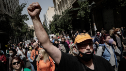 Греция бастует против 13-часового рабочего дня