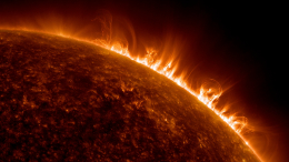 Вторая по силе вспышка за последние четыре месяца произошла на Солнце