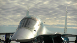 Су-34 уничтожил пункт управления БПЛА боевиков ВСУ. Лучшее видео из зоны СВО