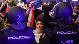 В Испании проходят массовые протесты в поддержку Палестины