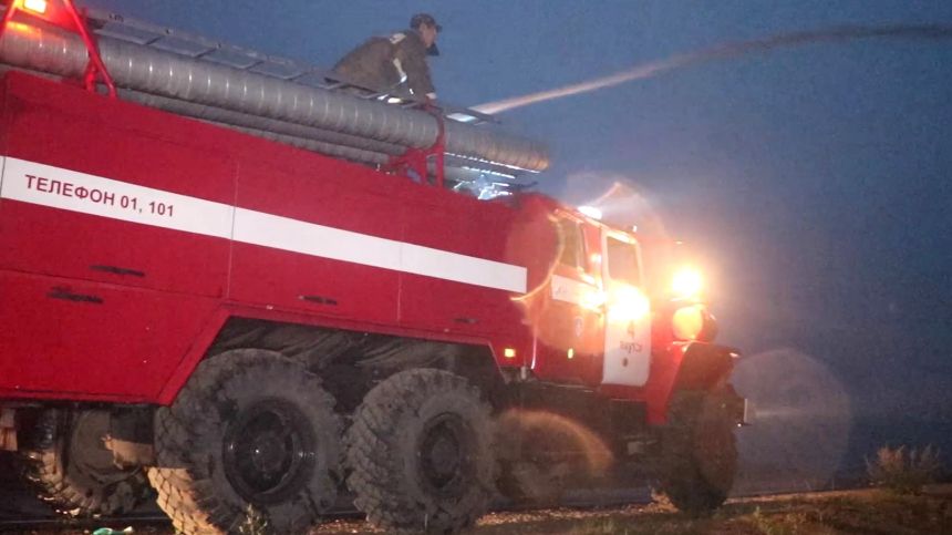 В Якутии дотла сгорела сельская школа