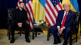 Трамп пообедает с Зеленским и улетит