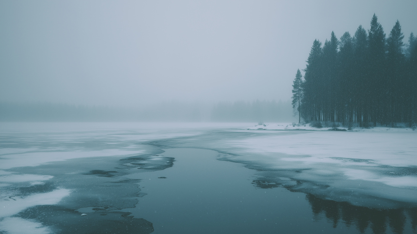 В Новосибирске двое мальчиков провалились под лед