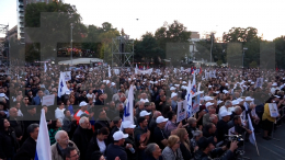 В Ереване прошел митинг в поддержку Самвела Карапетяна
