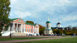 Собянин: Завершена реставрация деревянной колокольни в усадьбе Кусково