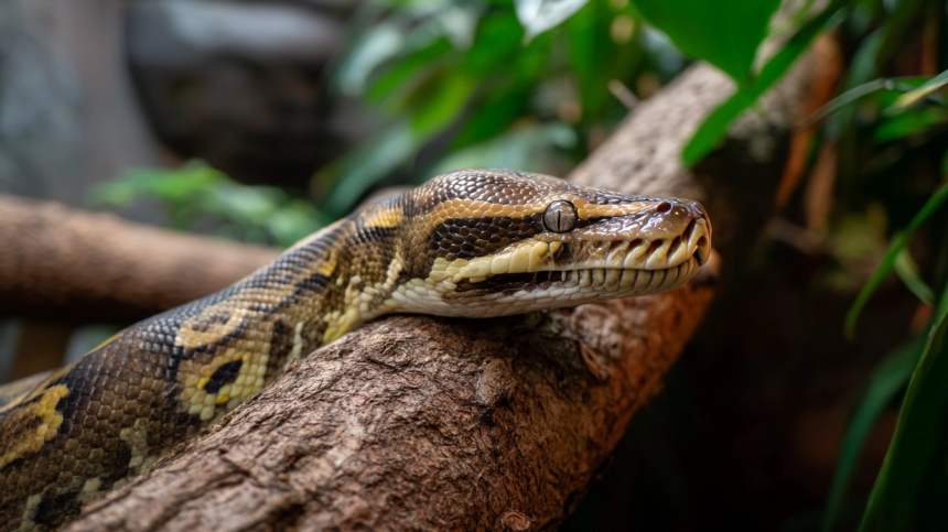 В Таиланде питон погиб проглотив кошку