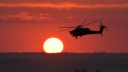 Вертолеты Ми-28НМ разнесли спрятанный в лесах опорник ВСУ. Лучшее видео из зоны СВО