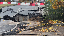 В Петербурге возбудили дело после прорыва коллектора на севере города
