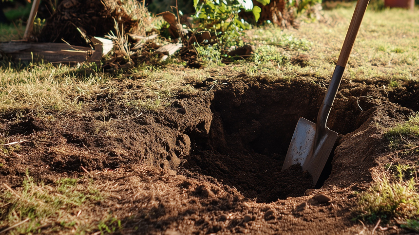 Американцы закопали сына с особенностями развития во дворе