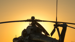 Вертолет с президентом Индии застрял в незастывшем цементе