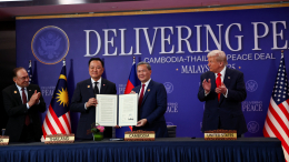 Таиланд и Камбоджа подписали мирное соглашение