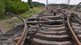 ВС РФ нанесли поражение украинскому ж/д составу с военной техникой в Донбассе