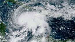 Глаз шторма: ураган «Меллиса» сняли с орбиты Земли