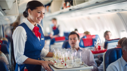 Перепутала рычаг: ошибка стюардессы в США обошлась авиакомпании в миллионы