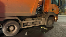 Грузовик сбил ребенка на самокате в Зеленограде