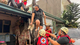 Сильнейший тайфун: на Филиппинах российские туристы пережидают стихию в гостиницах при свечах