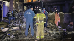 Число погибших в результате крушения самолета в Дагестане выросло до пяти