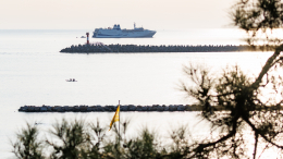 Несостоявшийся морской мост: паром Seabridge не пустили в порт Сочи