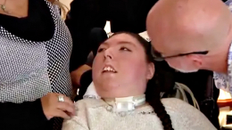 «Вера помогла нам выжить»: девушка «без мозга» отметила 20-й день рождения