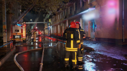 Пожарные ликвидировали возгорание в пятиэтажном жилом доме в Оренбурге