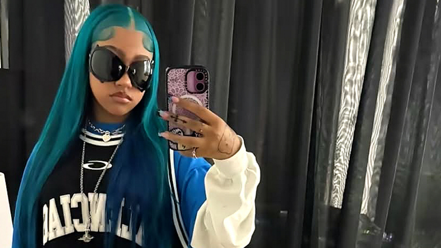 Дочь Ким Кардашьян сделала пирсинг на пальце