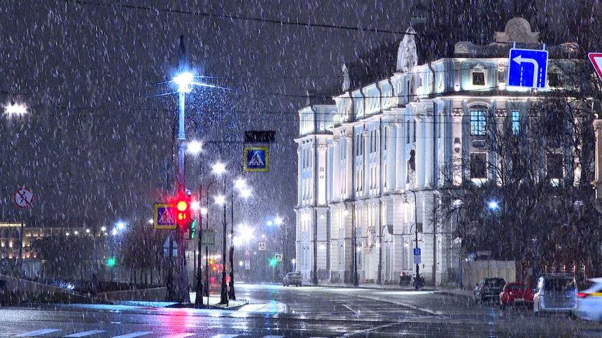 Просто наступает зима: Петербург накрыли снегопады