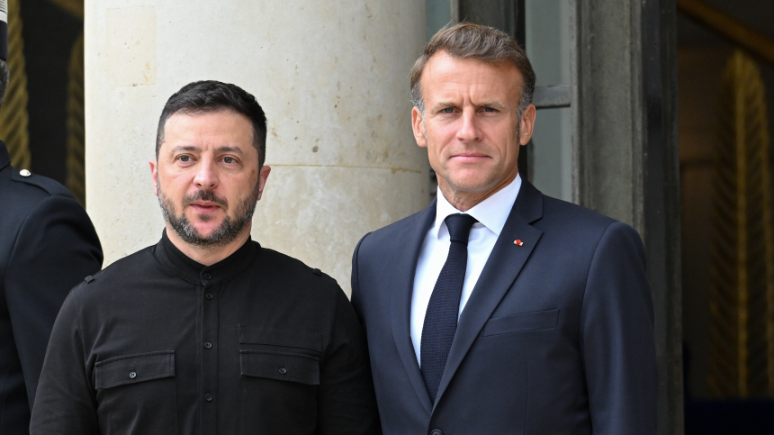 Реакция французов на встречу Зеленского и Макрона