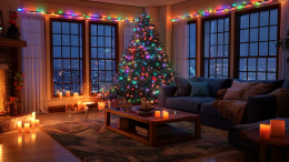 Гирлянды — не модно: дизайнер назвала новые приемы украшения дома к Новому году
