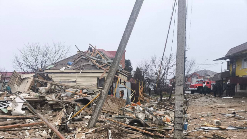Взрыв газа в Алексеевке Белгородской области