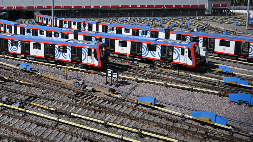 Сергей Собянин про новые вагоны Замоскворецкой линии метро