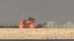 С места авиакатастрофы в Дубае эвакуируют людей