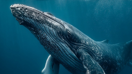 Ужасные страдания: живого 25-тонного горбатого кита выбросило на берег