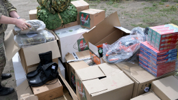 Столичные студенты доставили тонну гуманитарной помощи военнослужащим в ЛНР