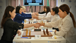 Российские шахматистки в третий раз выиграли командный чемпионат мира