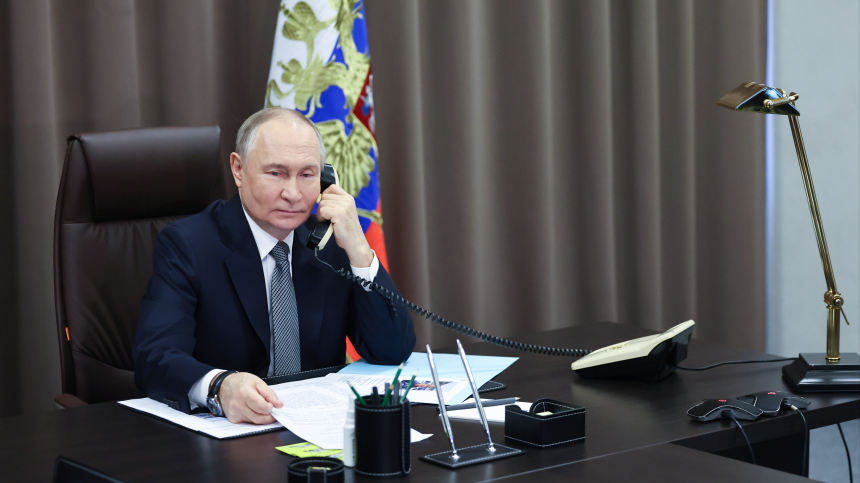 Путин созвонился с Эрдоганом