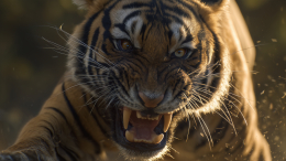 Бенгальский тигр выволок ловца крабов из лодки и растерзал на глазах у его друзей