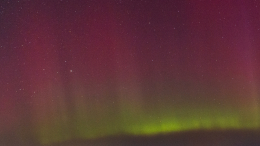 Небесные краски: северное сияние сняли с борта МКС