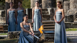 В Греции зажгли огонь зимних Олимпийских игр 2026 года