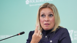 Захарова отвергла обвинения Молдавии из-за прилета неизвестных беспилотников