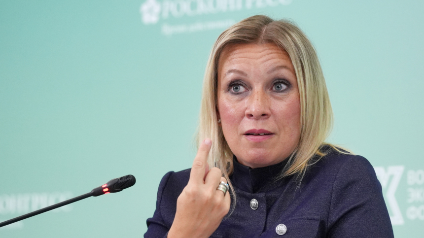 Захарова отвергла обвинения Молдавии из-за прилета неизвестных беспилотников