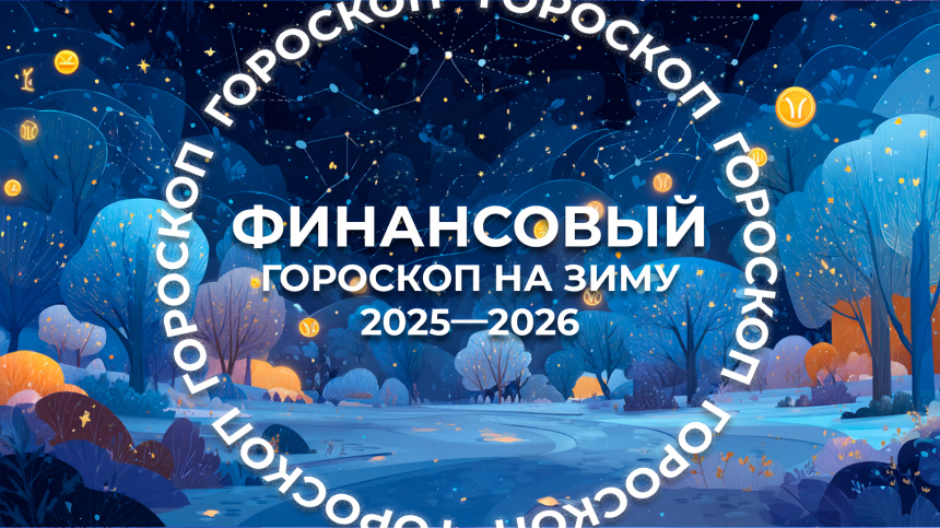 Снежный ком доходов: финансовый гороскоп на зиму 2025—2026 для знаков зодиака