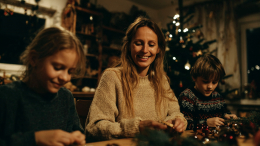 Как в детстве: три простые елочные игрушки, которые можно сделать своими руками