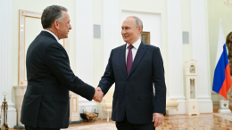 Путин принял в Кремле спецпосланника президента США Стивена Уиткоффа