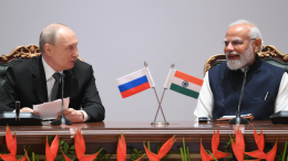 Путин подчеркнул стремление России и Индии к справедливому многополярному миру